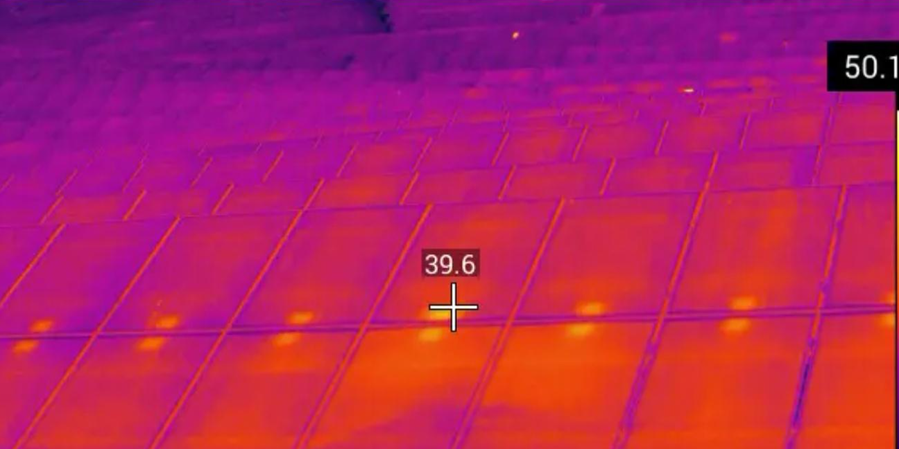 红外能测组件隐裂程度吗